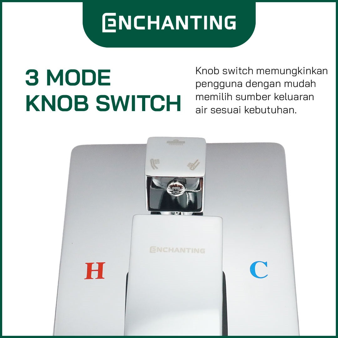 Shower Set Tanam Dinding Kamar Mandi Europe Enchanting E1600