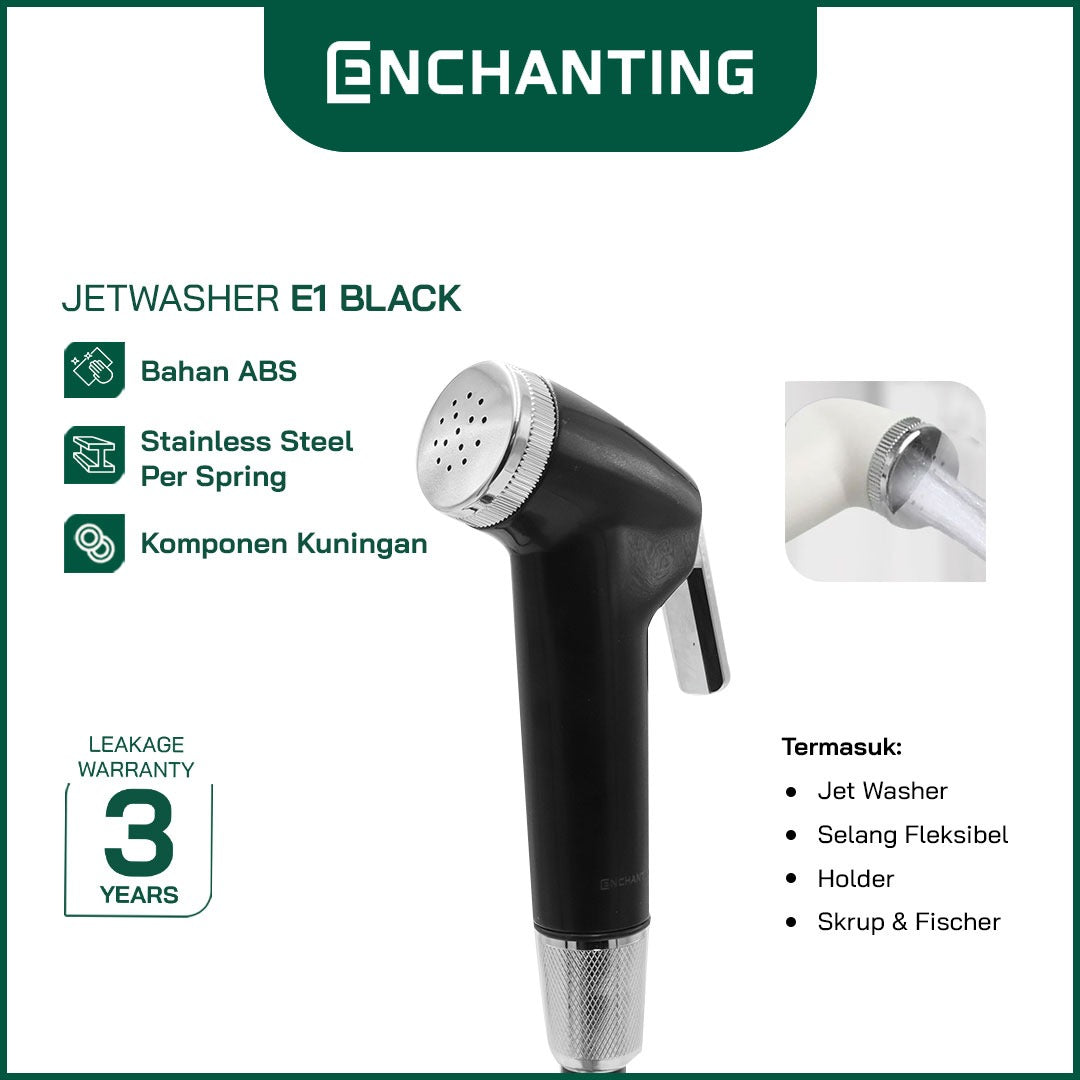 Jet Washer Closet / Toilet Europe Enchanting E1 Series