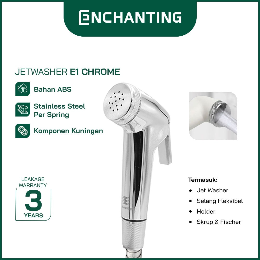 Jet Washer Closet / Toilet Europe Enchanting E1 Series