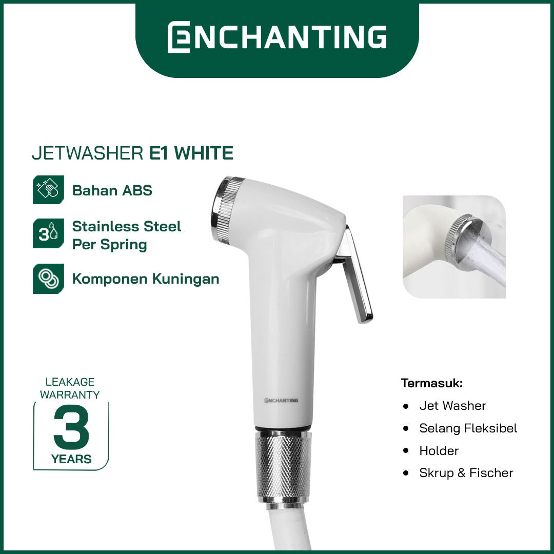 Jet Washer Closet / Toilet Europe Enchanting E1 Series