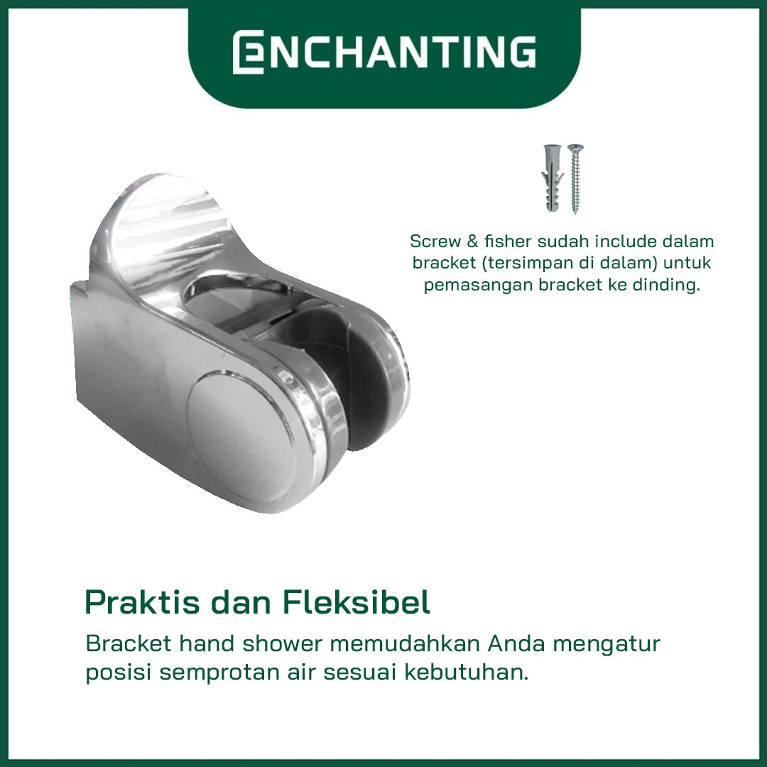 Head / Kepala Hand Shower 3 Switch Europe Enchanting E211