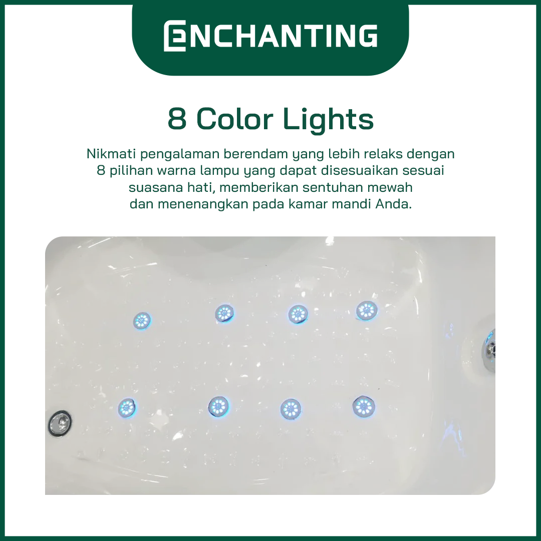 Bathtub Corner Kamar Mandi Sudut Europe Enchanting E8616