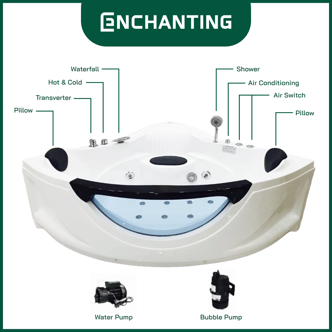 Bathtub Corner Kamar Mandi Sudut Europe Enchanting E8616
