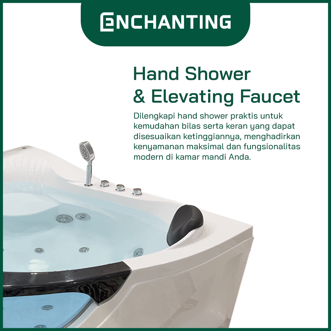 Bathtub Corner Kamar Mandi Sudut Europe Enchanting E8616