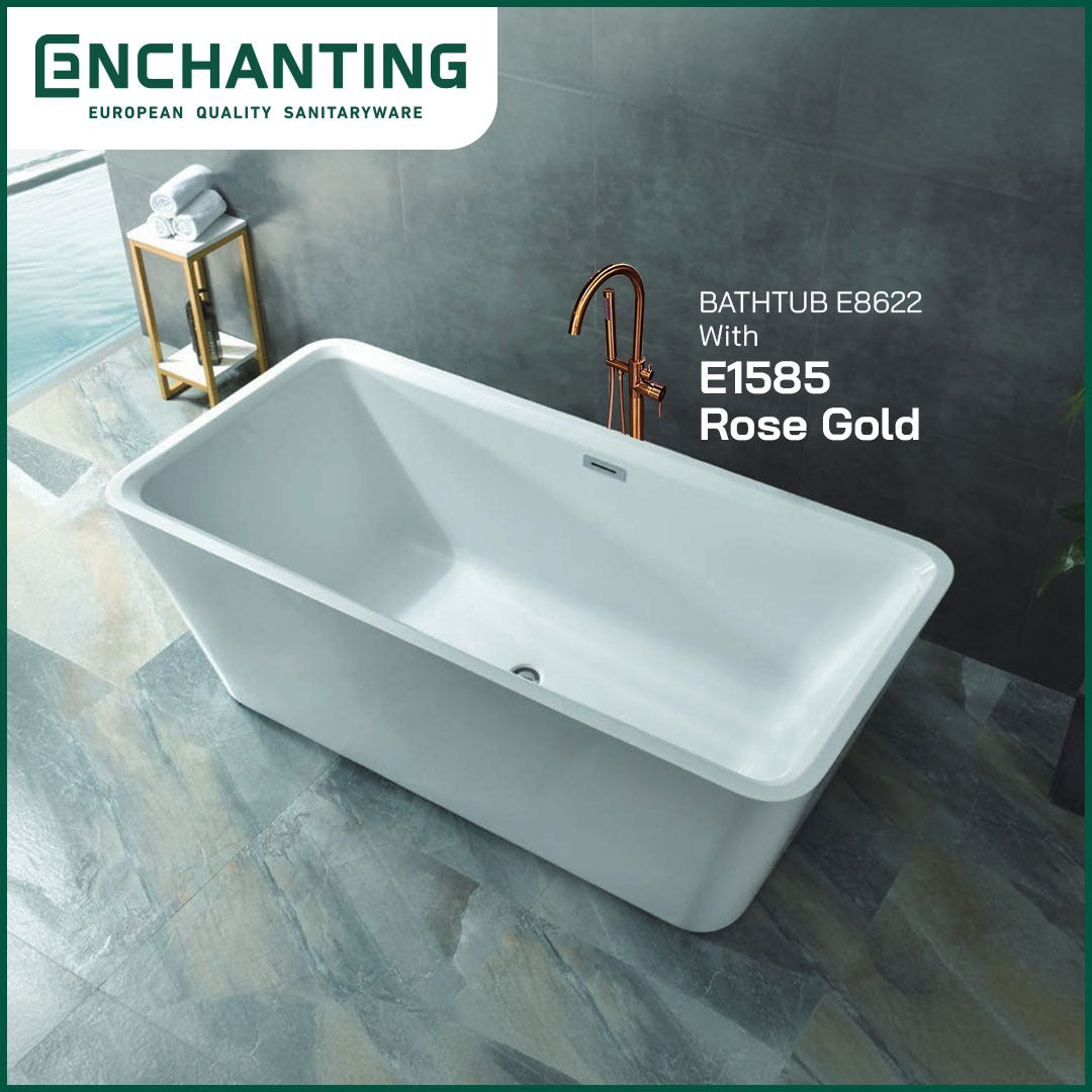 Bathtub Free Standing Kamar Mandi Europe Enchanting BathTub E8622