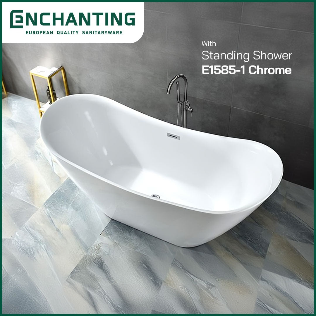 Bathtub Free Standing Kamar Mandi Europe Enchanting BathTub E8623
