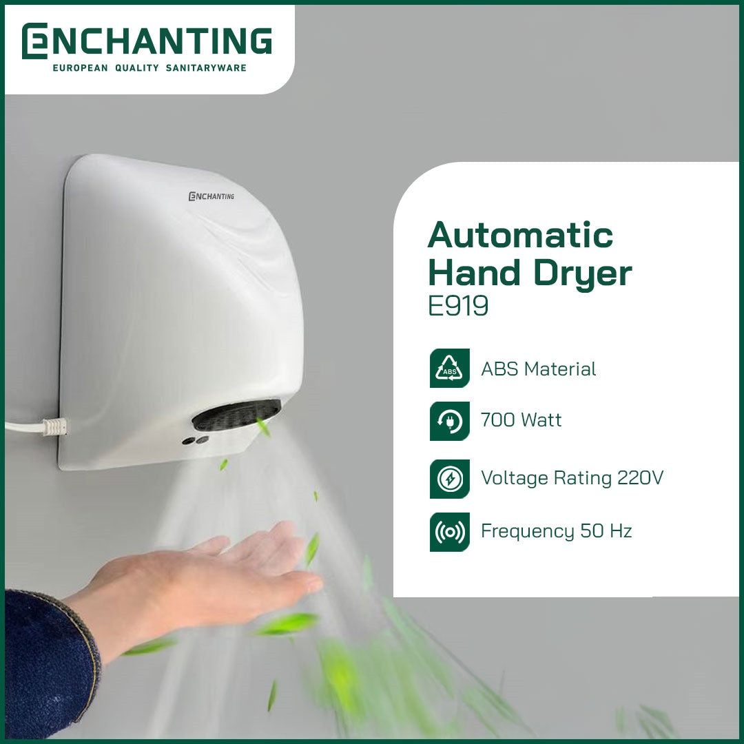 Automatic Hand Dryer Europe Enchanting E908