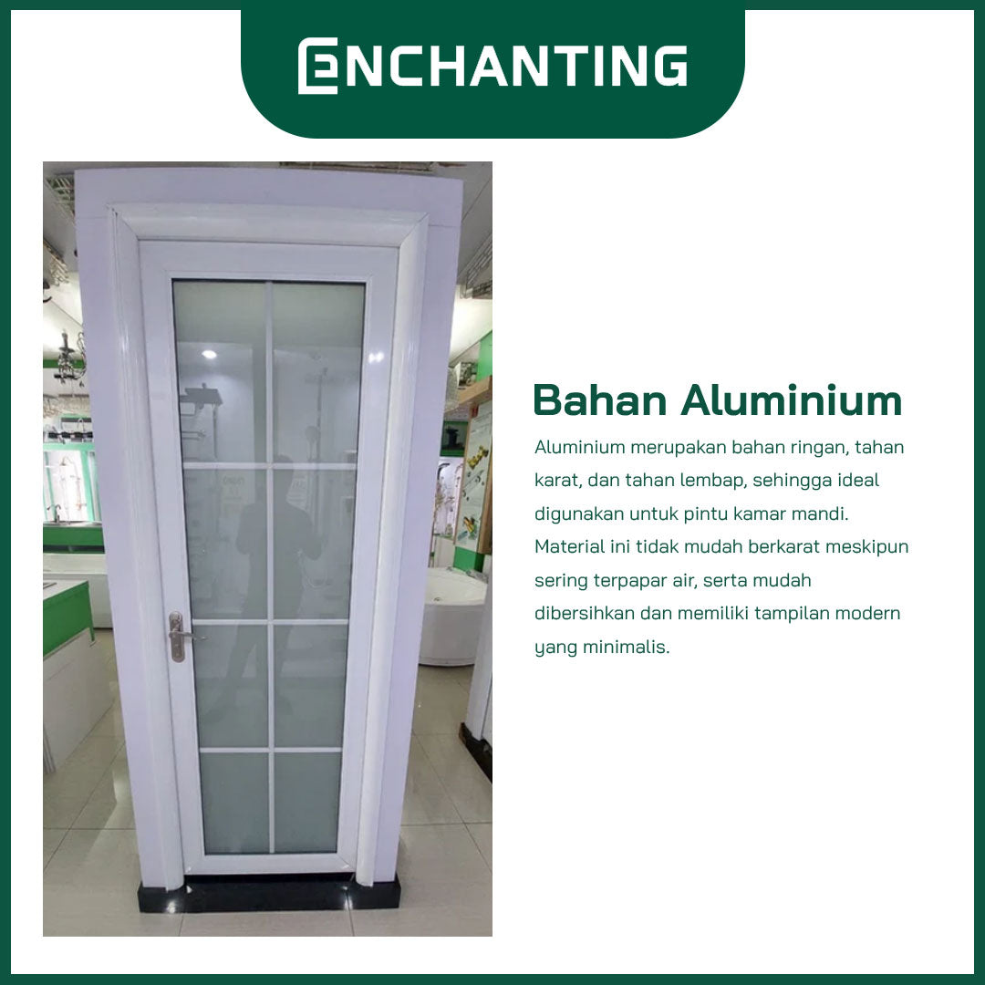 Set Pintu Rumah Aluminium Minimalist Europe Enchanting GR01
