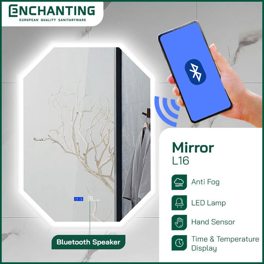 Mirror / Cermin LED Europe Enchanting L16