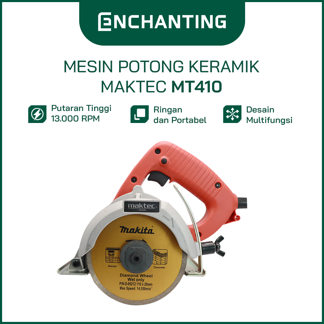 Makita Maktec Mesin Amplas Bor Drill Gerinda Kuat Tajam BO3700 MT606 MT954 MT410
