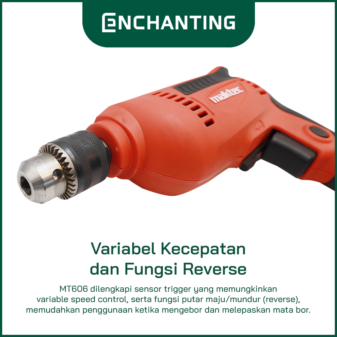 Makita Maktec Mesin Amplas Bor Drill Gerinda Kuat Tajam BO3700 MT606 MT954 MT410
