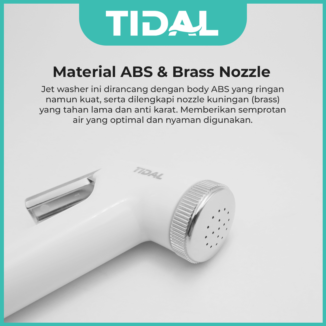 Jet Shower Toilet / Bidet Kloset Tidal TD003 White