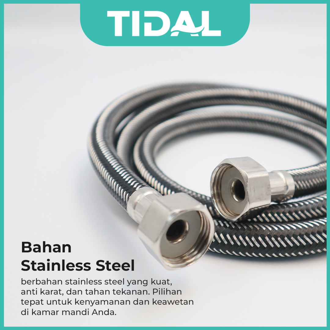 Hose Selang Fleksibel Shower Toilet Kamar Mandi Tidal TD008