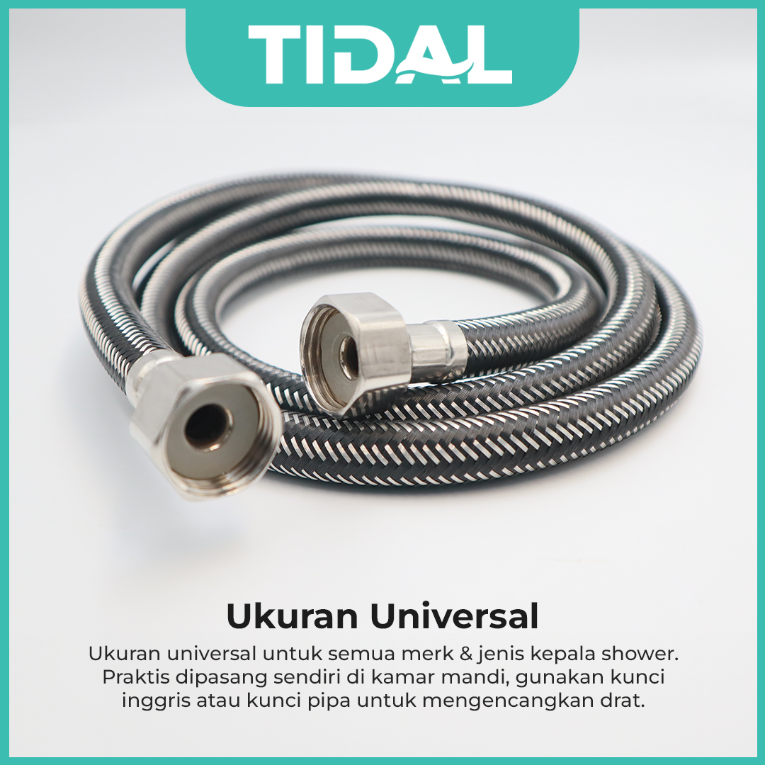 Hose Selang Fleksibel Shower Toilet Kamar Mandi Tidal TD008