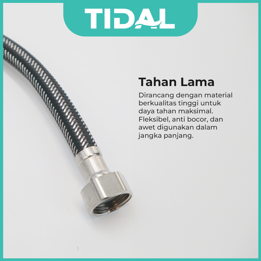 Hose Selang Fleksibel Shower Toilet Kamar Mandi Tidal TD008