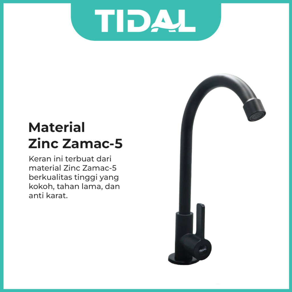 Kitchen Faucet / Keran Air Dapur Tanam Angsa Tidal TD024