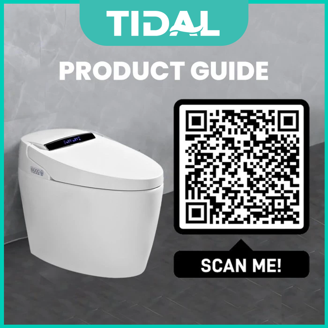 Smart Toilet / Kloset Duduk Full Automatic System Tidal TD111