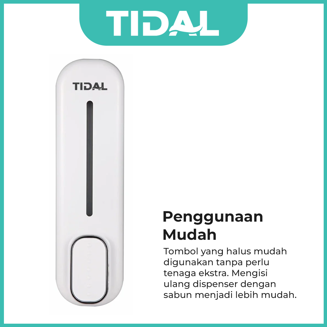 Tempat Sabun Cair TD113 Liquid Soap Dispenser Black White