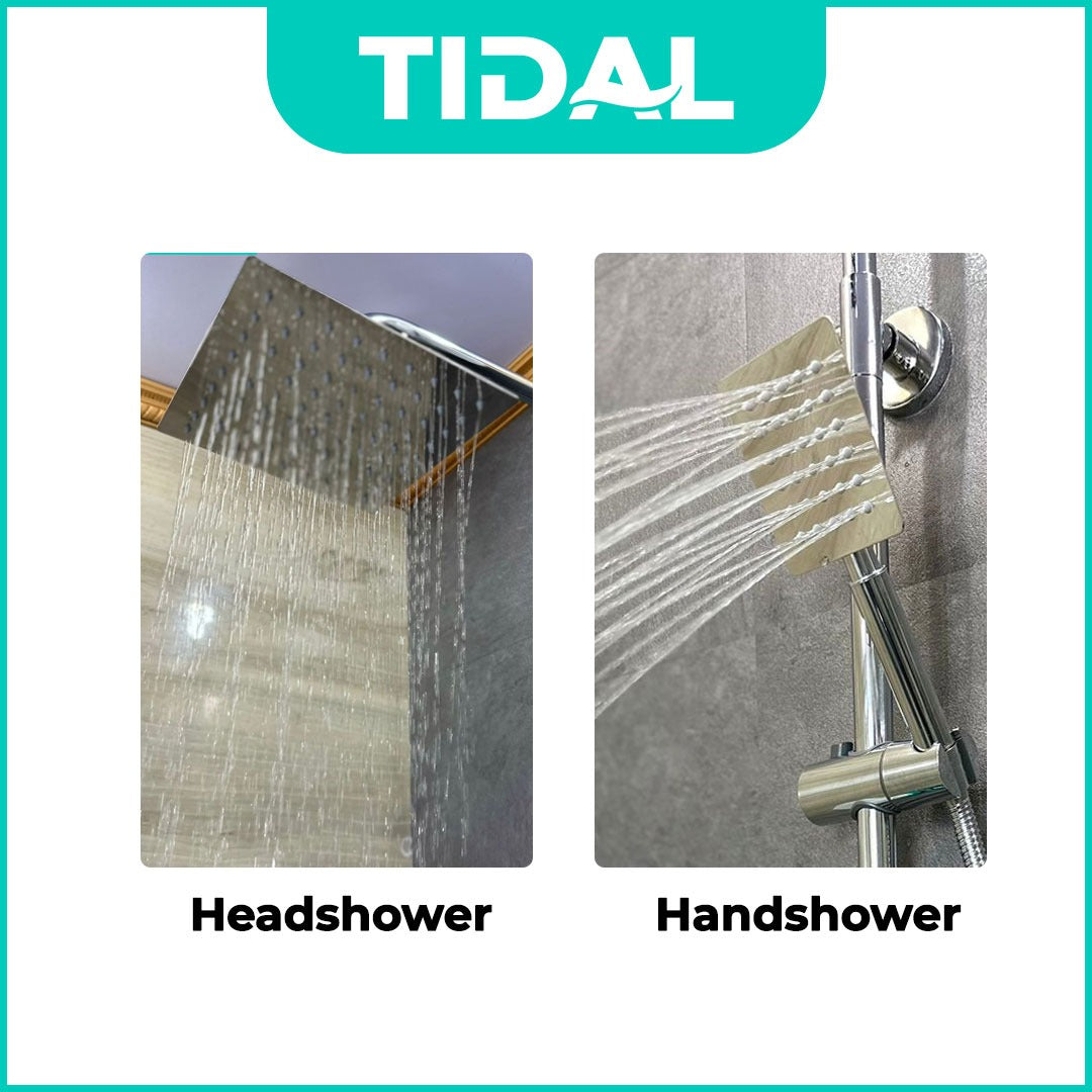 Paket Shower Tiang Set Mandi Lengkap Tidal TD126 Modern Minimalis
