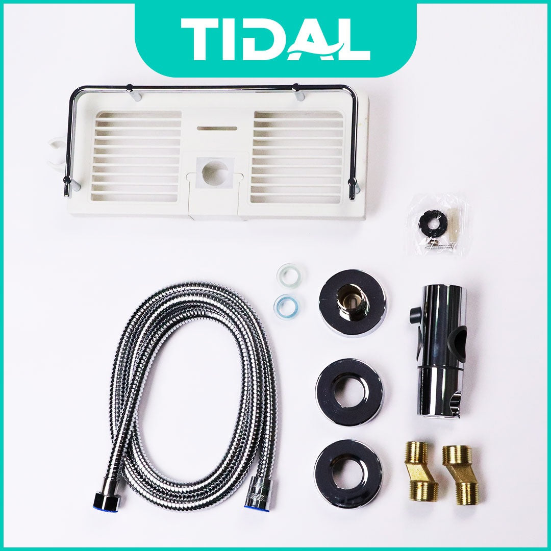 Paket Shower Tiang Set Mandi Lengkap Tidal TD126 Modern Minimalis