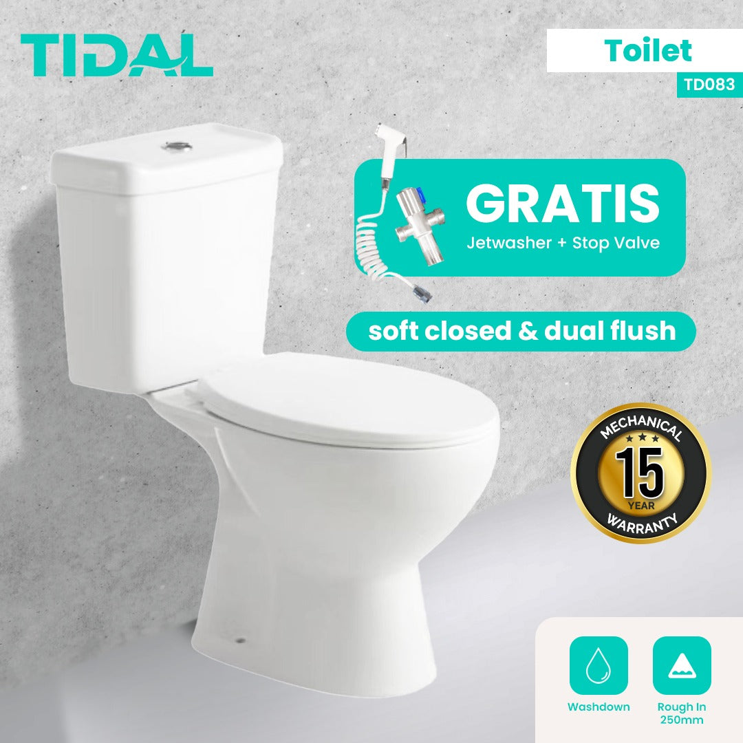 Toilet / Closet Duduk Tidal TD083 – Europe Enchanting