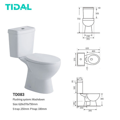 Toilet / Closet Duduk Tidal TD083