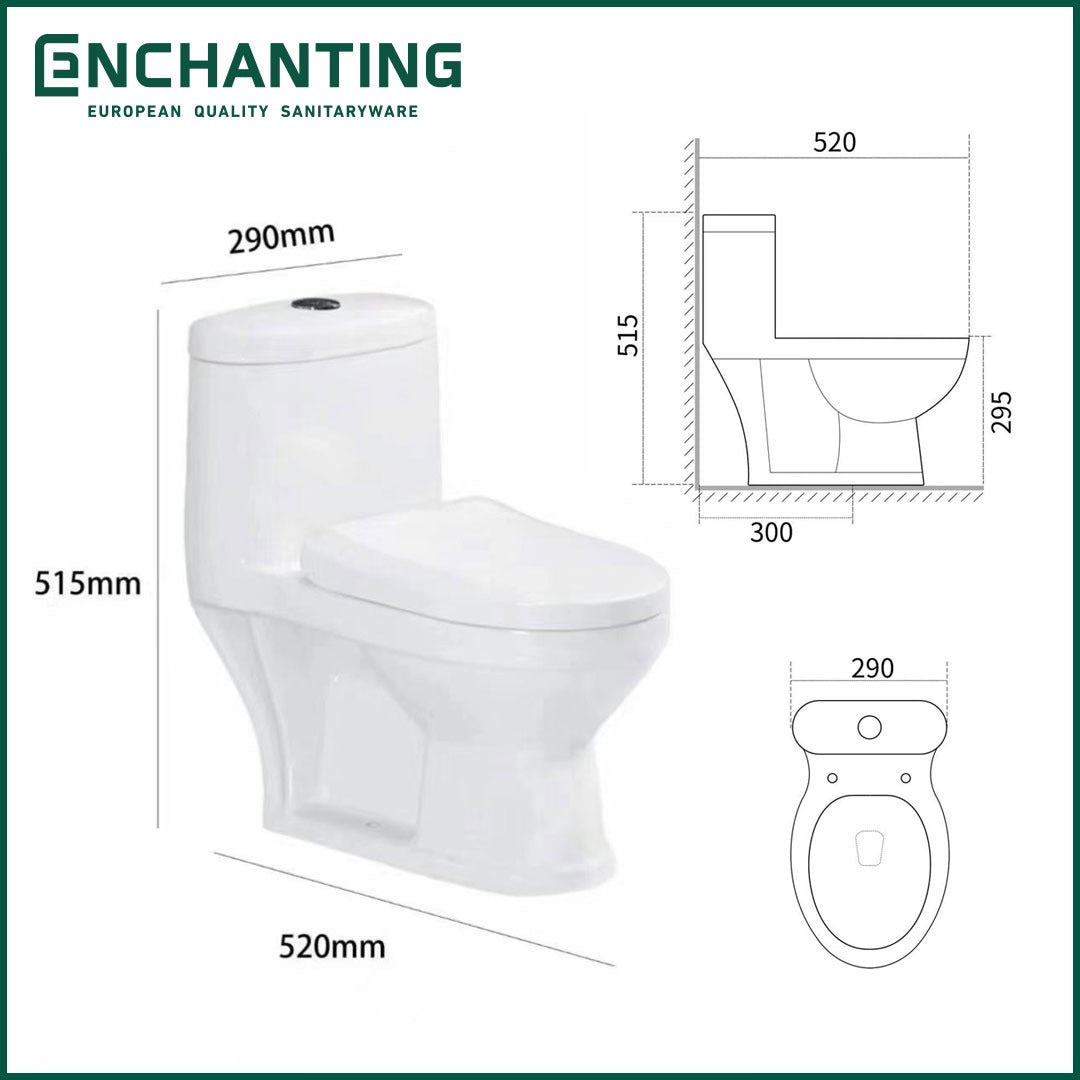 Toilet / Kloset Duduk Anak Training Europe Enchanting E1359