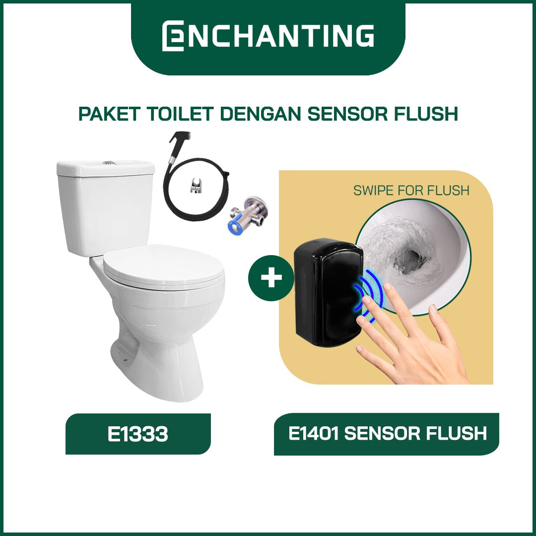 Toilet / Kloset Duduk Europe Enchanting E1333 Bergaransi