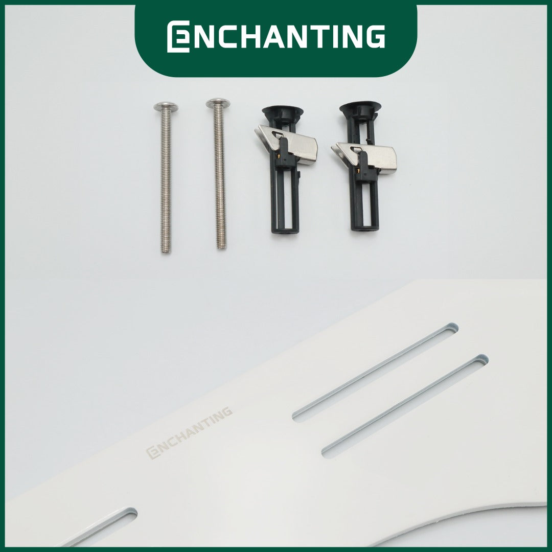 ENCHANTING Handle Safety Toilet Alat Bantu Duduk Toilet Pegangan tanpa slip Europe Enchanting E1378