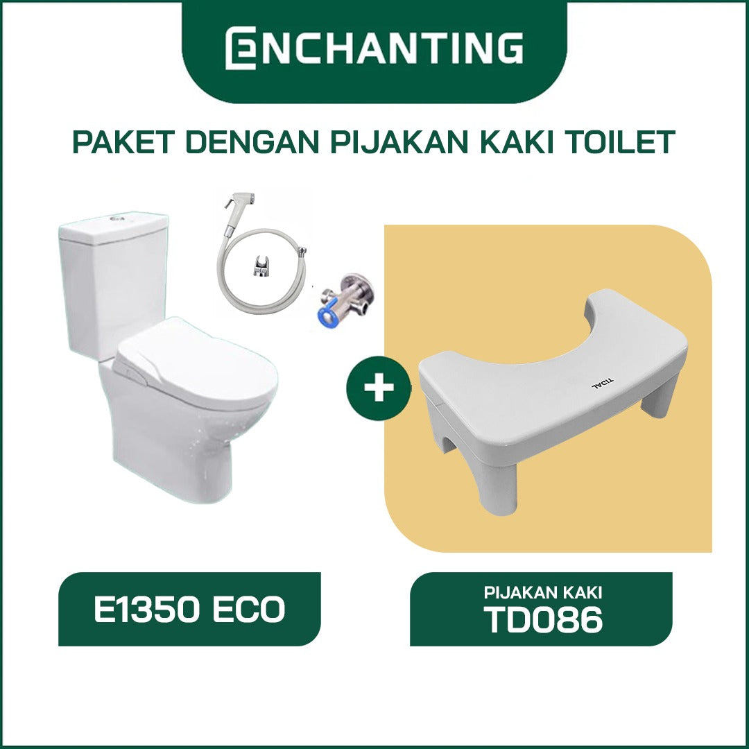 Toilet / Kloset Duduk Europe Enchanting E1350ECO