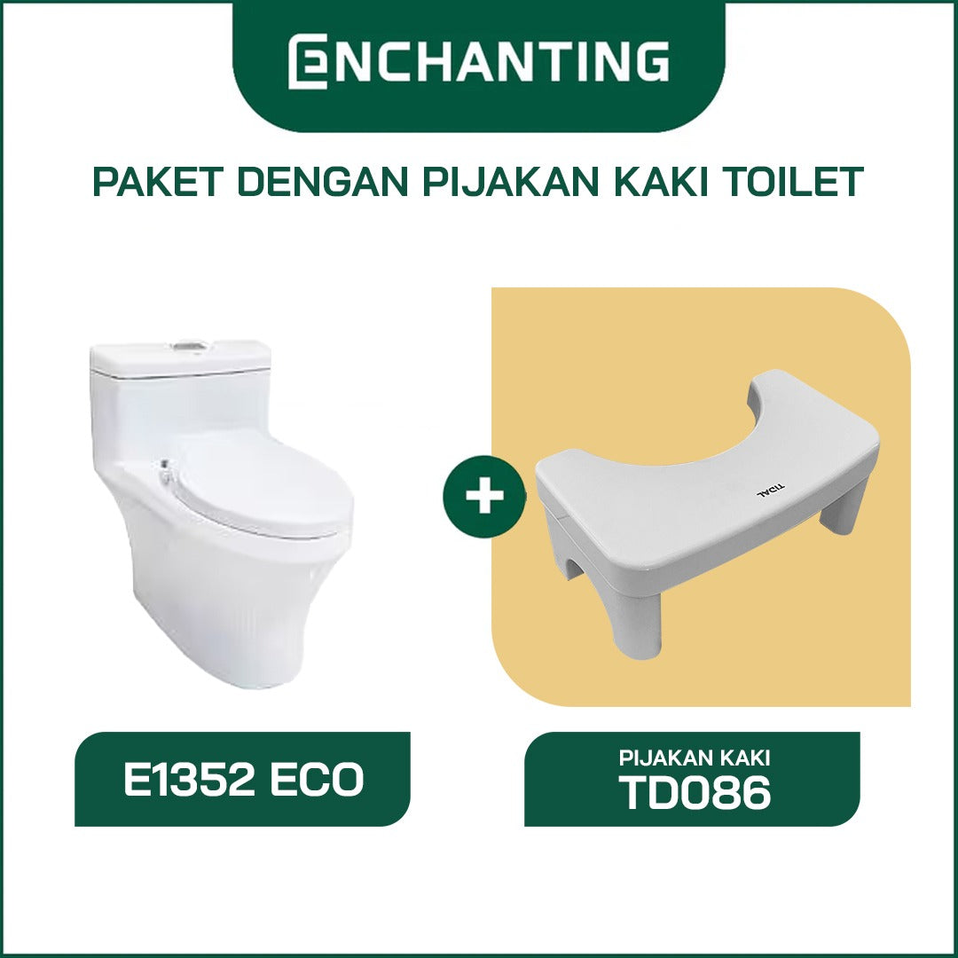 Enchanting Toilet / Kloset Duduk E1352 ECO
