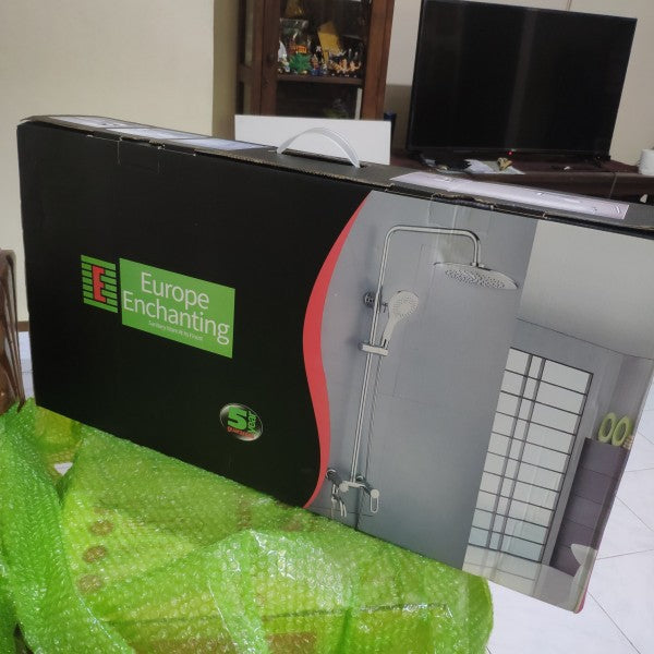 Shower Set Panas Dingin Big shower Classic E57 Rose Gold