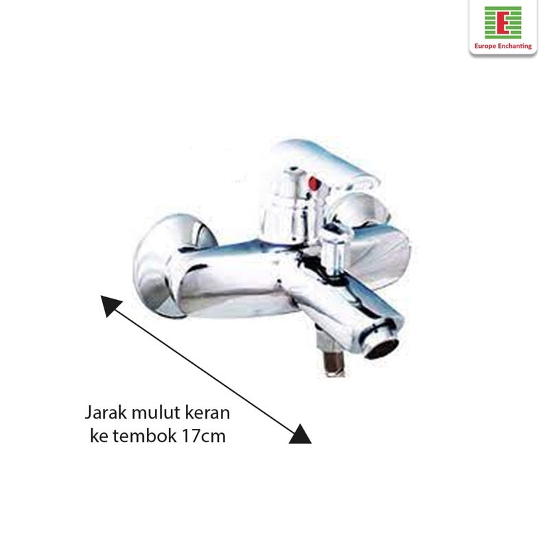 Kran Mixer Panas Dingin Europe Enchanting E36N
