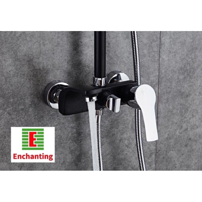Enchanting Keran Air Panas Dingin Big Shower Black E770