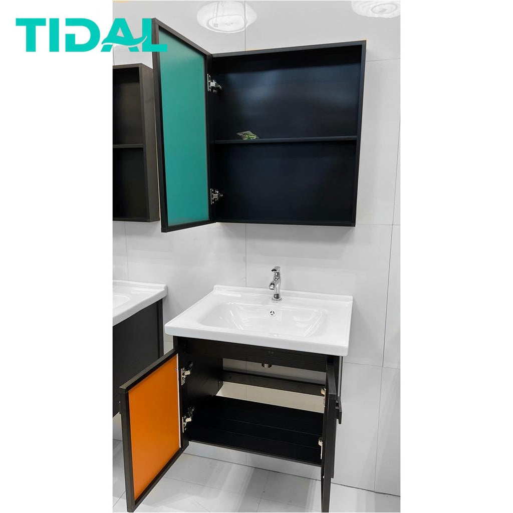 Wastafel Kabinet Set Komplit Minimalis Kamar Mandi Tidal TD055