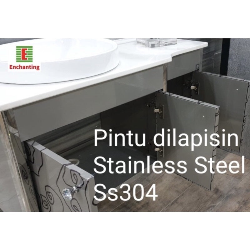 Wastafel kabinet pvc Europe Enchanting High luxury 5536