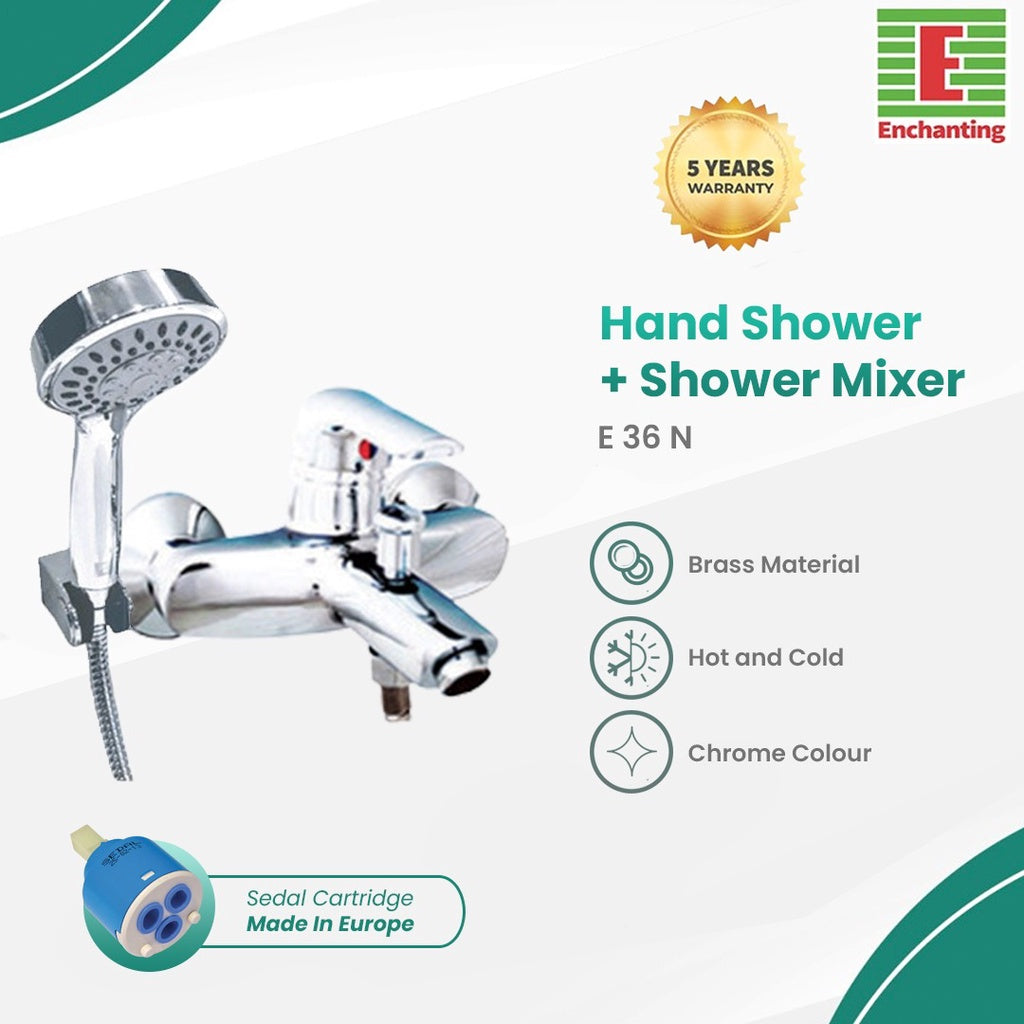 Kran Mixer Panas Dingin Europe Enchanting E36N