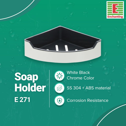 empat Sabun Soap Holder ABS Stainless Steel Europe Enchanting E271 Anti Karat
