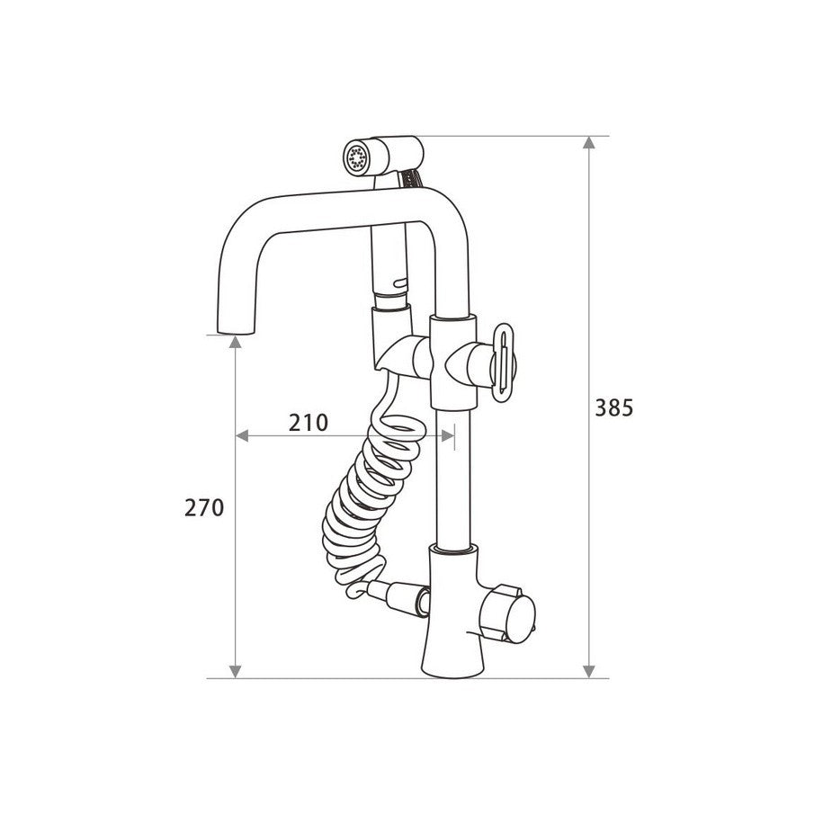 Kran Cuci Piring Multi Fungsi Europe Enchanting E1544