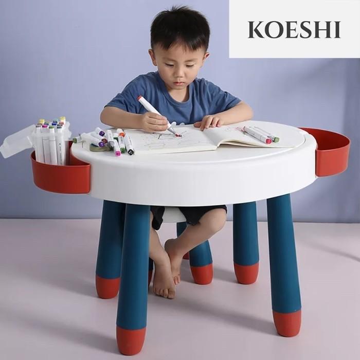KOESHI Meja Anak belajar Multifunctional Table Keiko Lego
