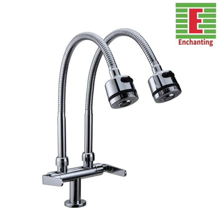Kran Angsa Kitchen Europe Enchanting E1505 Double Hose