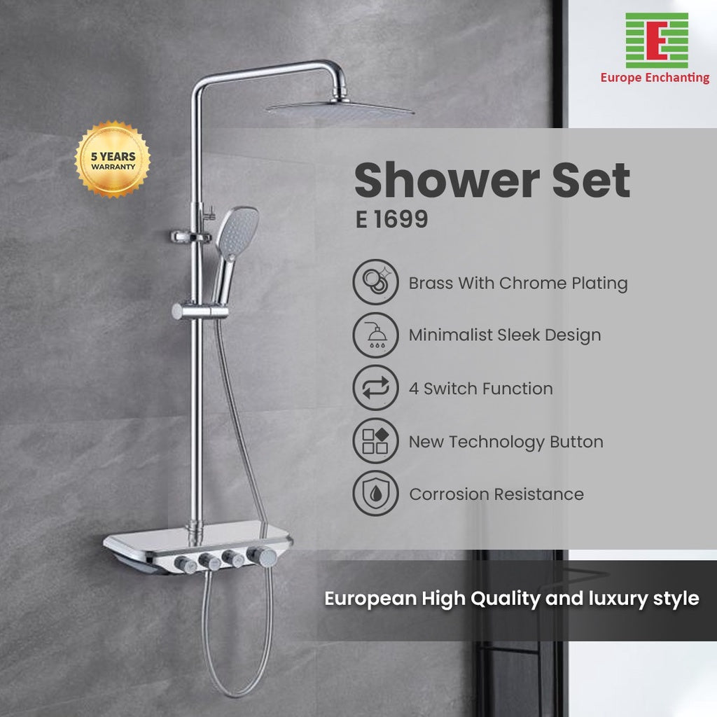 Enchanting Keran Shower Luxury Style E1699