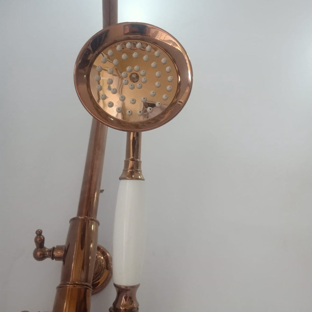 Shower Set Panas Dingin Big shower Classic E57 Rose Gold