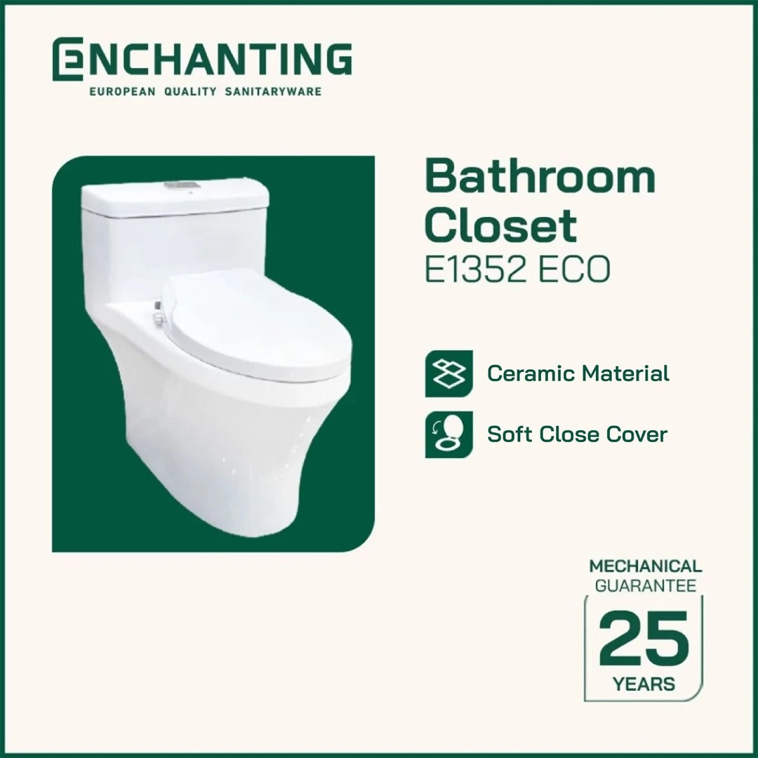 Enchanting Toilet / Kloset Duduk E1352 ECO