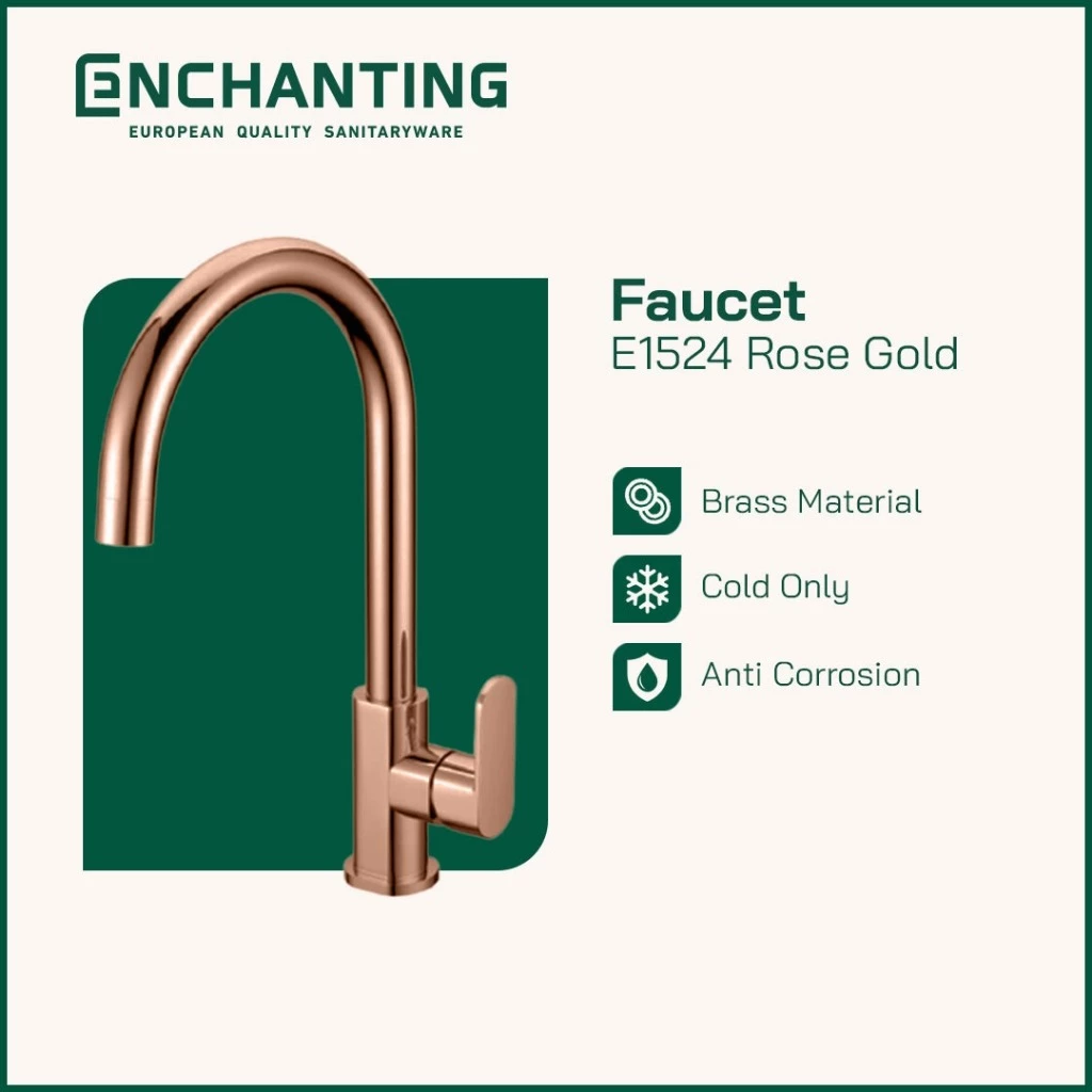 Enchanting Keran Cuci Piring Luxury Style E1524 Bergaransi