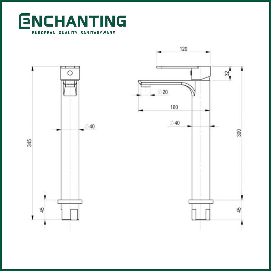 Keran Air Wastafel Europe Enchanting E1580