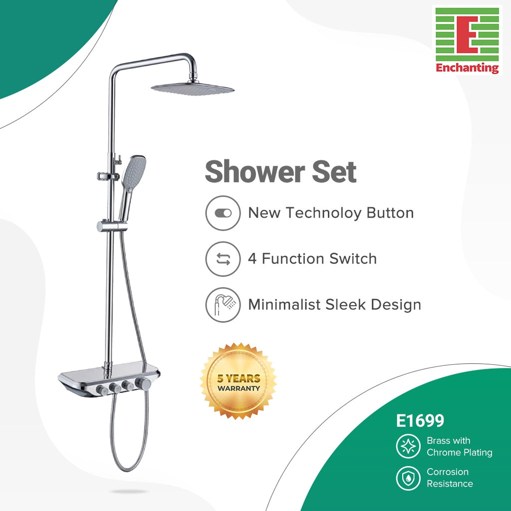 Enchanting Keran Shower Luxury Style E1699