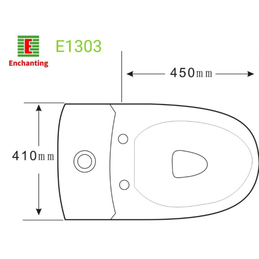 Toilet / Kloset Duduk Europe Enchanting E1303