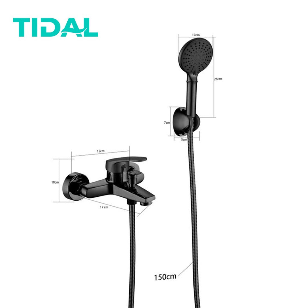 Kran Shower Panas Dingin Tembok Tidal TD022