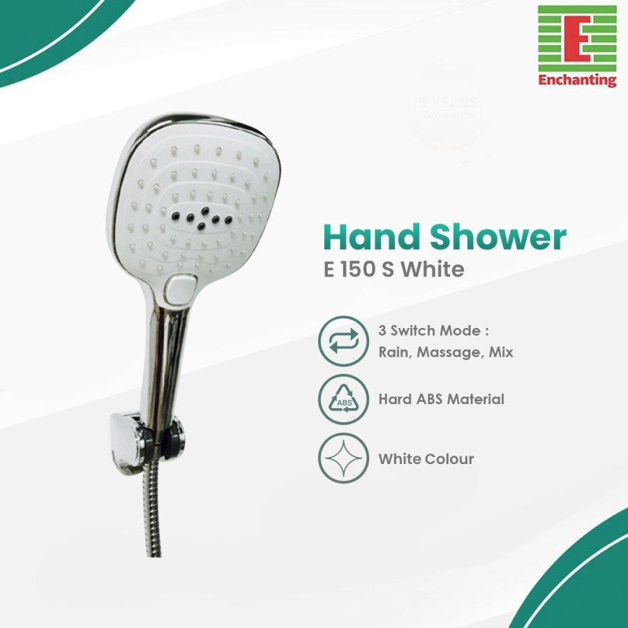 Set Kran Air Mixer Shower Mandi Europe Enchanting E61